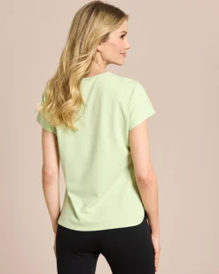 Ponte Shirt mit Halbarm