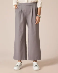 Power Stretch Bundfaltenhose