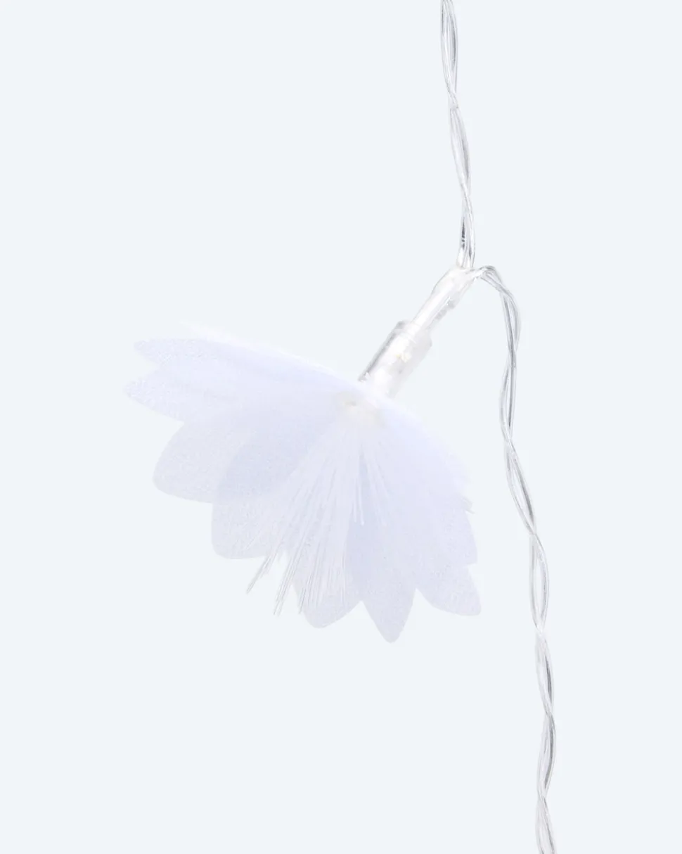 Premium Solar Hybrid-Lichterkette "Blume"