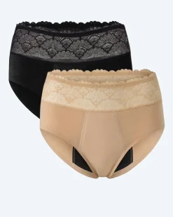 Protection Panty Medium Spitze, Duo