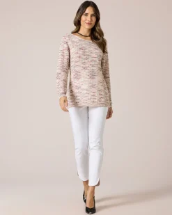 Pullover aus Bändchengarn