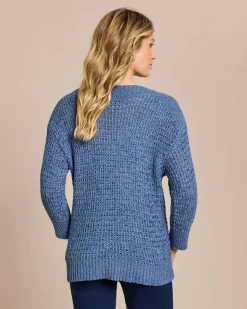 Pullover aus Bändchen-Garn
