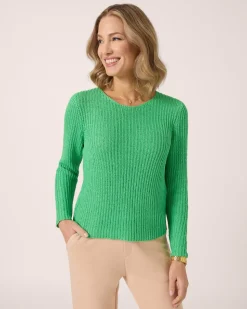 Pullover aus Bändchengarn
