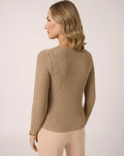 Pullover aus Bändchengarn