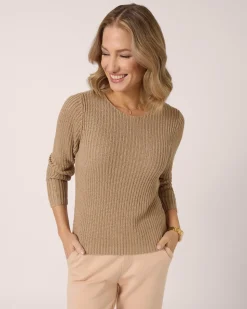 Pullover aus Bändchengarn
