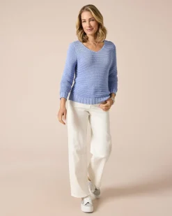 Pullover aus Bändchengarn