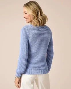Pullover aus Bändchengarn