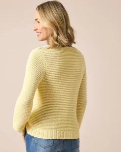 Pullover aus Bändchengarn
