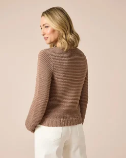 Pullover aus Bändchengarn