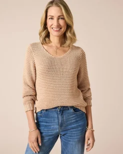 Pullover aus Bändchengarn