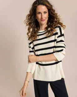Pullover gestreift