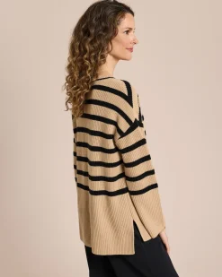 Pullover gestreift