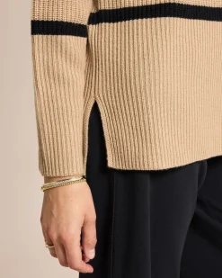 Pullover gestreift