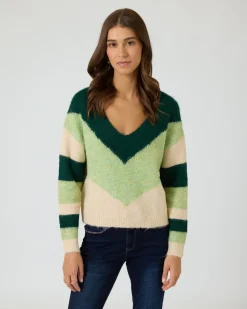 Pullover im Color-Mix
