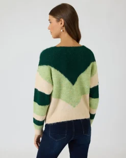 Pullover im Color-Mix