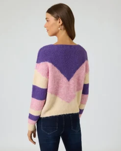 Pullover im Color-Mix