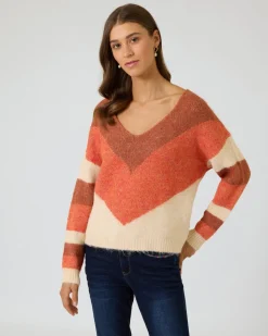Pullover im Color-Mix