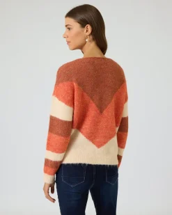 Pullover im Color-Mix