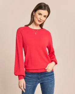 Pullover mit Ballonarmen