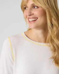 Pullover mit Bindegürtel