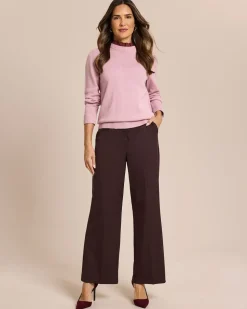 Pullover mit Blusenkragen