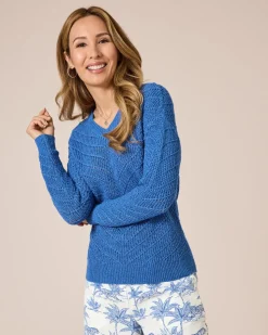 Pullover mit Bändchengarn