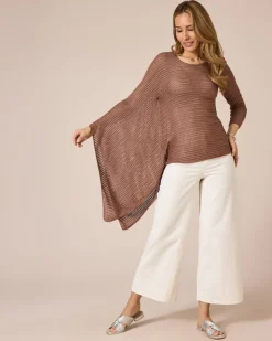 Pullover mit Cape-Arm