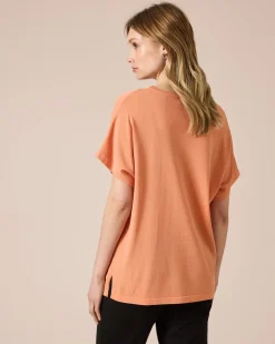 Pullover mit Cut-Outs am Ausschnitt