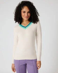 Pullover mit Farbdetail