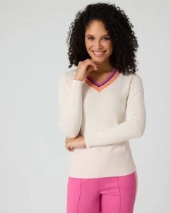 Pullover mit Farbdetail