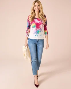 Pullover mit Farb-Mix