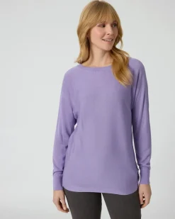 Pullover mit Fledermaus-Ärmeln