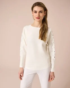 Pullover mit Fledermausärmeln