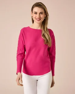 Pullover mit Fledermausärmeln