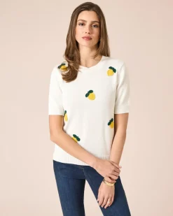 Pullover mit Früchten