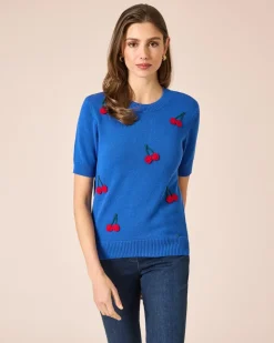 Pullover mit Früchten