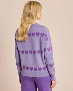 Pullover mit Herzen
