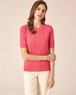 Pullover mit Herzmuster