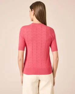 Pullover mit Herzmuster