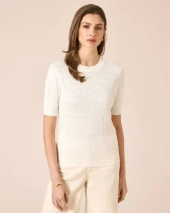 Pullover mit Herzmuster