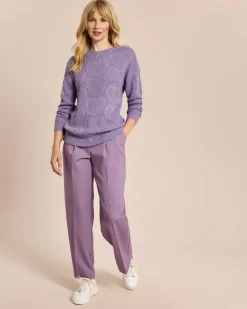 Pullover mit Herzstrick
