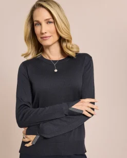 Pullover mit Kettendetail