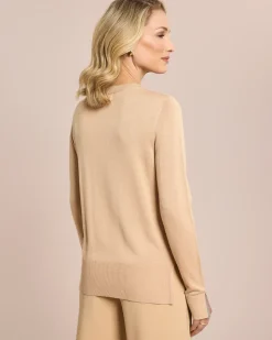 Pullover mit Kettendetail