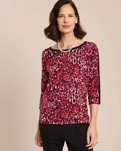 Pullover mit Leoprint