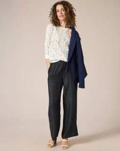 Pullover mit Mesh