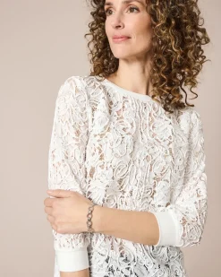 Pullover mit Mesh