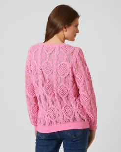 Pullover mit Mesh