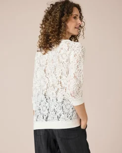 Pullover mit Mesh
