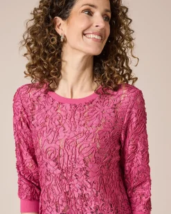 Pullover mit Mesh