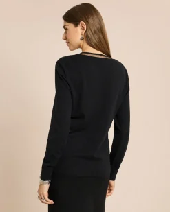 Pullover mit Mesheinsatz